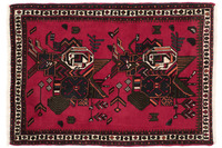 Oriental Collection Orientteppich Sirdjan Red Allover 73 x 105 cm