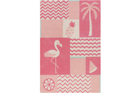 smart kids Kinderteppich Fruity Flamingo SM-4294-02 pink