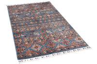 THEKO Orientteppich Kandashah 3001,1 blue multi 92 x 159 cm