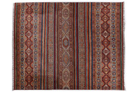 THEKO Orientteppich Kandashah 0011 red/ blue 249 x 304 cm