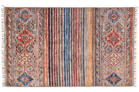 THEKO Orientteppich Kandashah 0306 brown multi 84 x 130 cm