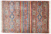 THEKO Orientteppich Kandashah 0525 blue multi 103 x 152 cm