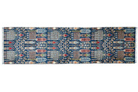 THEKO Orientteppich Kandashah 0617 blue multi 81 x 296 cm Galerie
