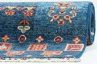 THEKO Orientteppich Kandashah 1241 blue multi 158 x 206 cm