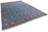 THEKO Orientteppich Kandashah 1364 blue multi 270 x 394 cm