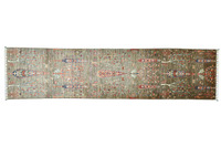 THEKO Teppich Kandashah 17 grey multi 79 x 291 cm