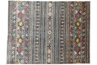 THEKO Orientteppich Kandashah 409 black multi 277 x 362 cm