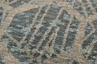 THEKO Nepalteppich Mugu C2948 grün 242 x 309 cm