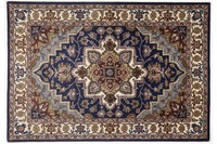 Oriental Collection Heriz Teppich Royal blau