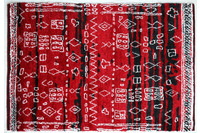 THEKO Teppich  ZO-2380-18 red 160 x 230 cm