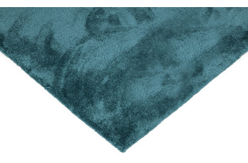 Grundstoff Recycling-Teppich Seestoff türkisblau Muster