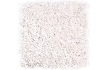 Al-Mano Hochflor-Teppich Infinity weiß Fliese à 40 x 40 cm