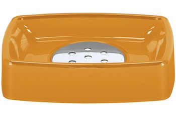 Kleine Wolke Accessoires Seifenschale Easy, Orange 3 x 12 cm