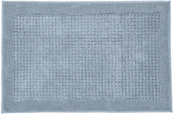 Kleine Wolke Badteppich Net Stahlblau 80x140 cm