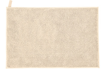 Kleine Wolke Badteppich Vita Sandbeige 50x 80 cm