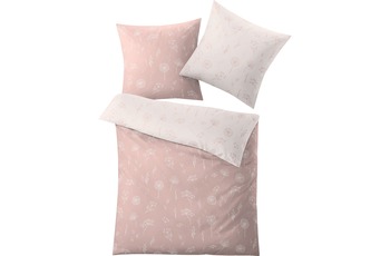 Kleine Wolke Bettwäsche Leone Rose Standard Bettbezug 135x200, Kissenbezug 80x80cm