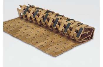 Kleine Wolke Bambus-Badteppich Palito Natur 50x 70 cm Holzmatte