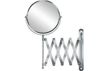 Kleine Wolke Kosmetikspiegel Move Mirror, Silber 20 x 37,5 x 2 cm