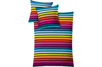 Kleine Wolke Bettwäsche Rimini multicolor Standard Bettbezug 135x200, Kissenbezug 80x80cm