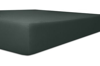 Kneer Spannbetttuch Exclusive-Stretch "Qualität 93" Farbe 82 schwarz
