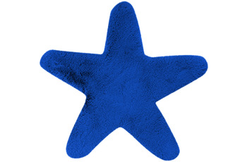 me gusta Kinderteppich Lovely Kids 1025-Star Blau 60 x 63 cm