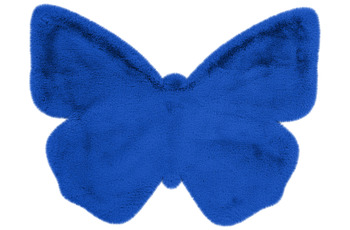 me gusta Kinderteppich Lovely Kids 1125-Butterfly Blau 70 x 90 cm