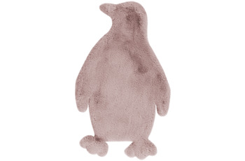 me gusta Kinderteppich Lovely Kids 525-Penguin Rosa 52 x 90 cm