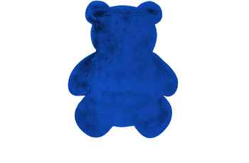 me gusta Kinderteppich Lovely Kids 825-Teddy Blau 73 x 90 cm