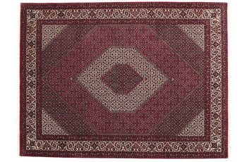 Oriental Collection Bidjar-Teppich mit Seide Medallion Red 345 x 256 cm