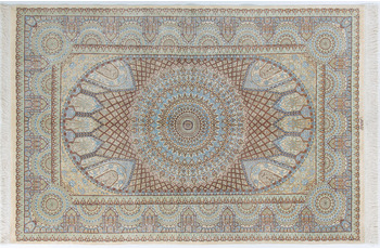 Oriental Collection Ghom-Seiden-Teppiche 135 x 204 cm