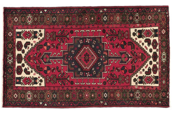 Oriental Collection Hamedan-Teppich Medallion Red 175 x 105 cm