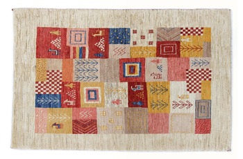 Oriental Collection Gabbeh-Teppich Loribaft 100 cm x 155 cm mehrfarbig