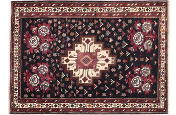 Oriental Collection Orientteppich Afshar /  Sirjan Indigo Medallion 145 x 197 cm