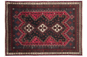 Oriental Collection Orientteppich Afshar /  Sirjan Indigo Medallion 168 x 235 cm