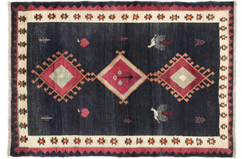 Oriental Collection Orientteppich Ghashghai Indigo Medallion 130 x 190 cm