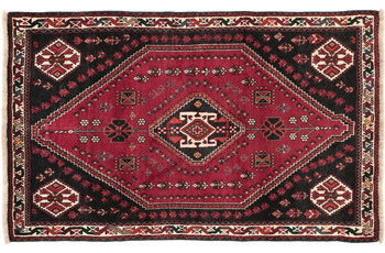 Oriental Collection Orientteppich Ghashghai Red Medallion 108 x 177 cm