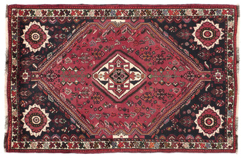Oriental Collection Orientteppich Ghashghai Red Medallion 117 x 180 cm