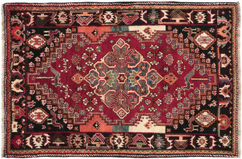 Oriental Collection Orientteppich Ghashghai Red Medallion 118 x 180 cm