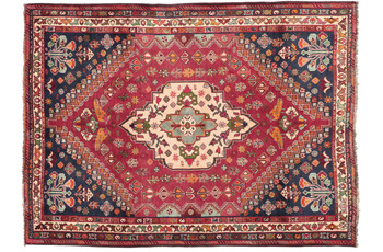 Oriental Collection Orientteppich Ghashghai Red Medallion 128 x 172 cm
