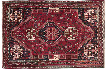 Oriental Collection Orientteppich Ghashghai Red Medallion 146 x 215 cm