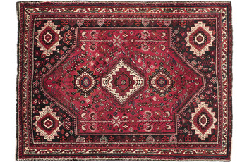 Oriental Collection Orientteppich Ghashghai Red Medallion 157 x 210 cm