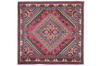 Oriental Collection Orientteppich Meymeh Red Medallion 80 x 85 cm