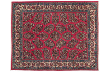 Oriental Collection Orientteppich Sarough Red Allover 215 x 273 cm