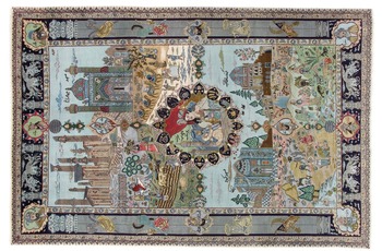 Oriental Collection Täbriz Teppich 50 radj 198 x 300 cm