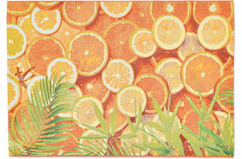 Sansibar In- & Outdoor-Teppich Rantum Beach SA-001 orange 100 x 200 cm Galerie