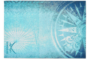 Sansibar Teppich Keitum SA-011 blue