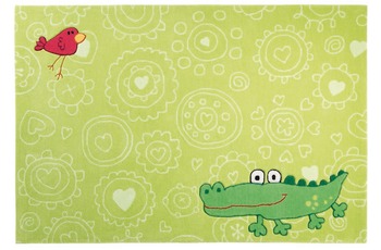 Sigikid Kinderteppich Happy Zoo Crocodile SK-3341 grün