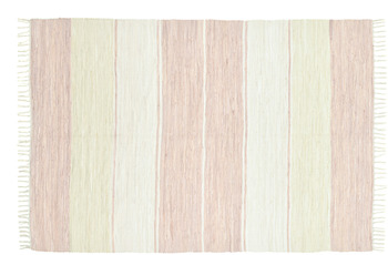 THEKO Handwebteppich Happy Design Stripes beige
