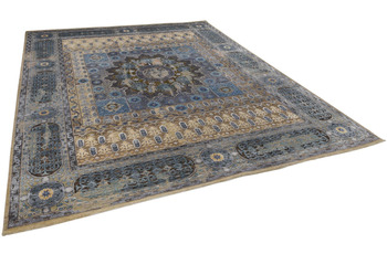 THEKO Orientteppich Hindustan Super Oxid 4245 blue 250 x 300 cm