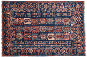 THEKO Orientteppich Kandashah 0557 red multi 202 x 297 cm